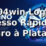 🔐 804win Login: Acesso Rápido e Seguro à Plataforma 2026